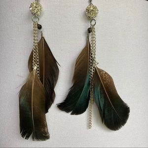 Feather Earrings